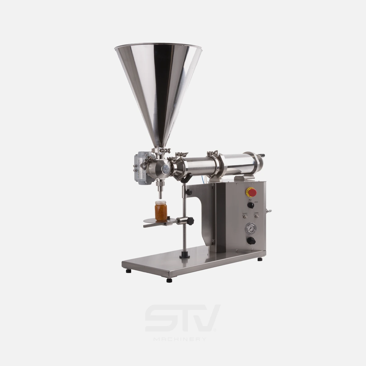 Semi-automatic benchtop volumetric filler